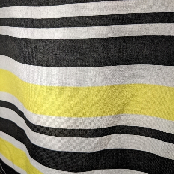 Everly lace-up back striped top - Picture 7 of 10